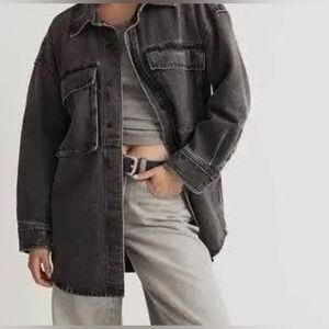 Madewell Oversized Denim Shacket